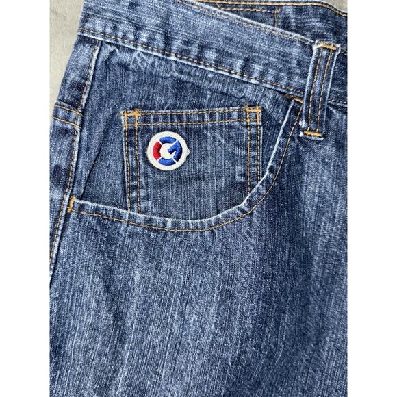 G Unit Denim jeans Mens 36x34 Blue‎ Casual Baggy Y2K Skater Hip Hop - Picture 6 of 12